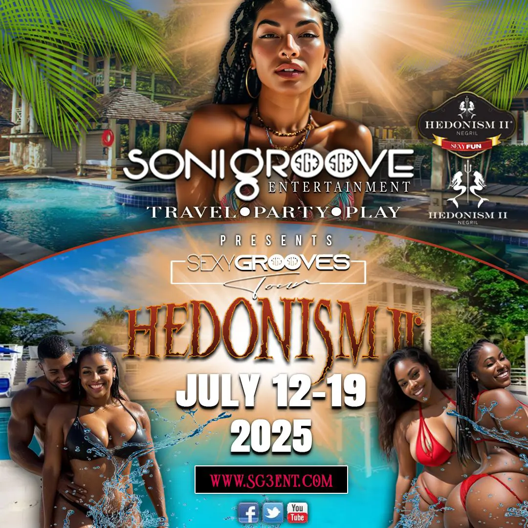 Group Event - Sexy Grooves Tour - July 12 - 19, 2025 - Hedonism II Resort, Negril Jamaica