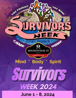 Group Event - Survivors Week - June 1 - 8, 2024 - Hedonism II Resort, Negril Jamaica