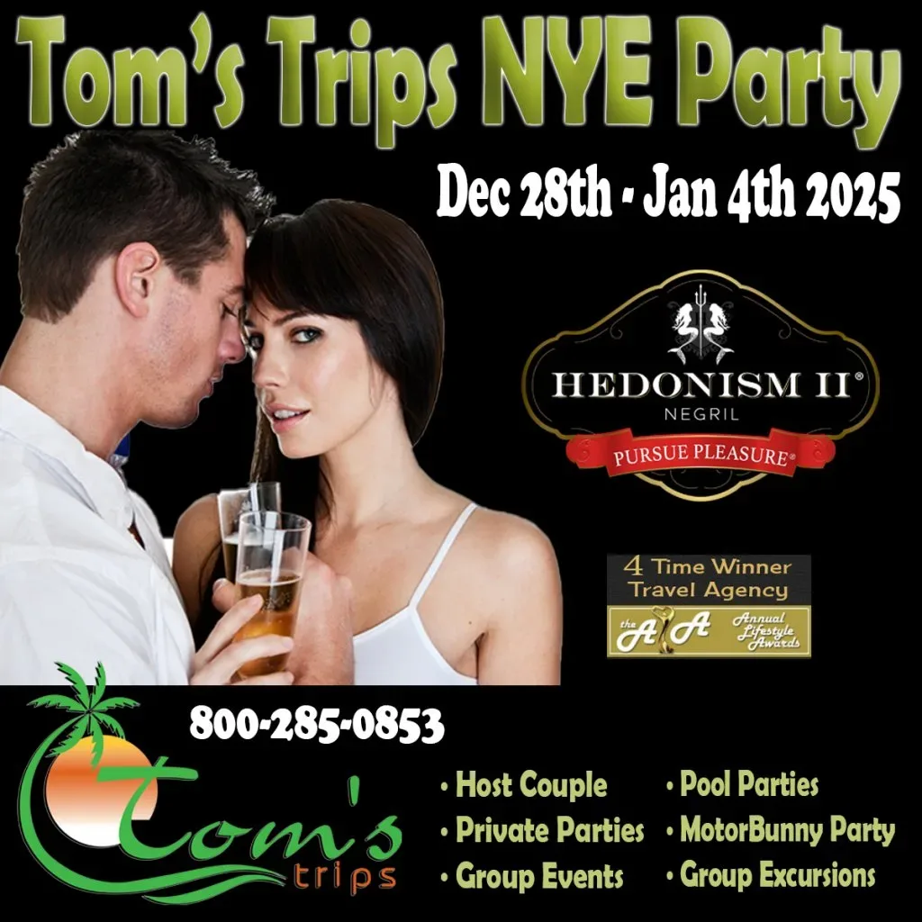 Group Event - New Years Eve - December 28, 2024 - January 4, 2025 - Hedonism II Resort, Negril Jamaica