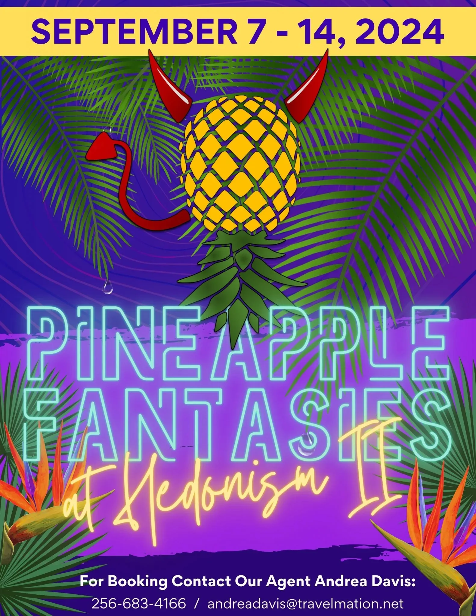 Group Event - Pineapple Fantasies - September 7 - 14, 2024 - Hedonism II Resort, Negril Jamaica