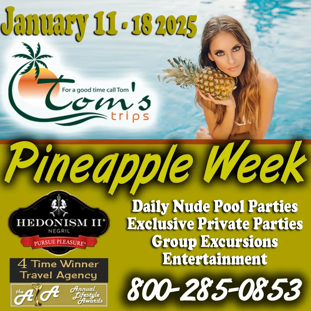 Group Event - Pineapple Week - January 11 - 18, 2025 - Hedonism II Resort, Negril Jamaica