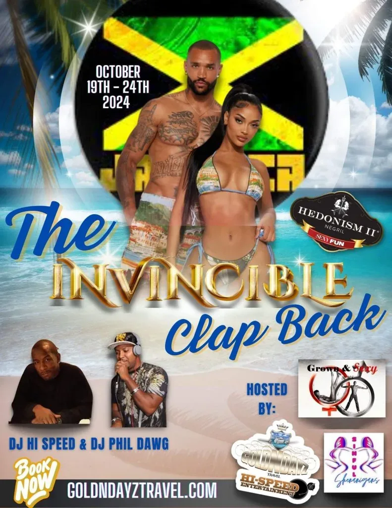 Group Event - The Invincible Clap Back - October 19 - 24, 2024 - Hedonism II Resort, Negril Jamaica