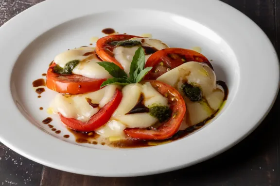 Caprese Salad - Pastafari, Traditional Italian, Hedonism II Resort
