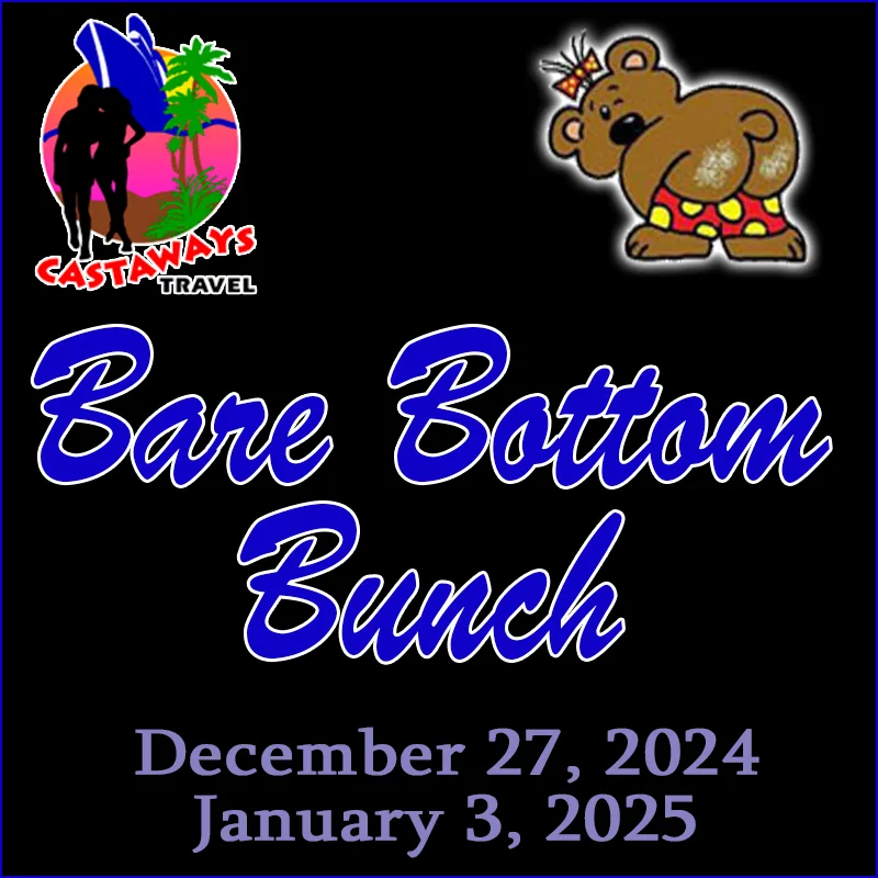 Group Event - Bare Bottom Bunch - December 27, 2024 - January 3, 2025 - Hedonism II Resort, Negril Jamaica
