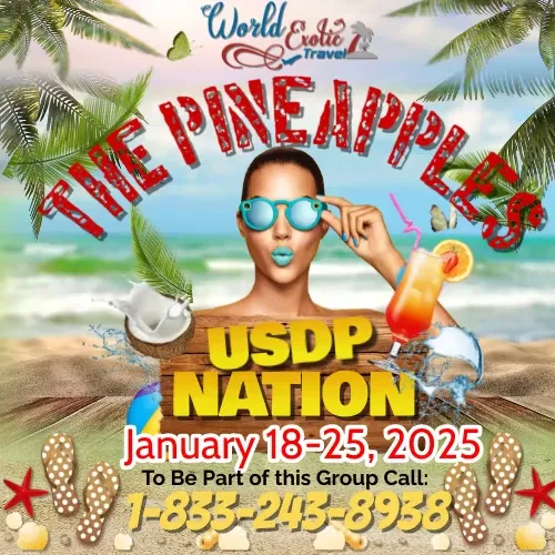 Hedonism II Group Event - World Exotic Travel Upside Down Pineapple Group, January 18 - 25, 2025