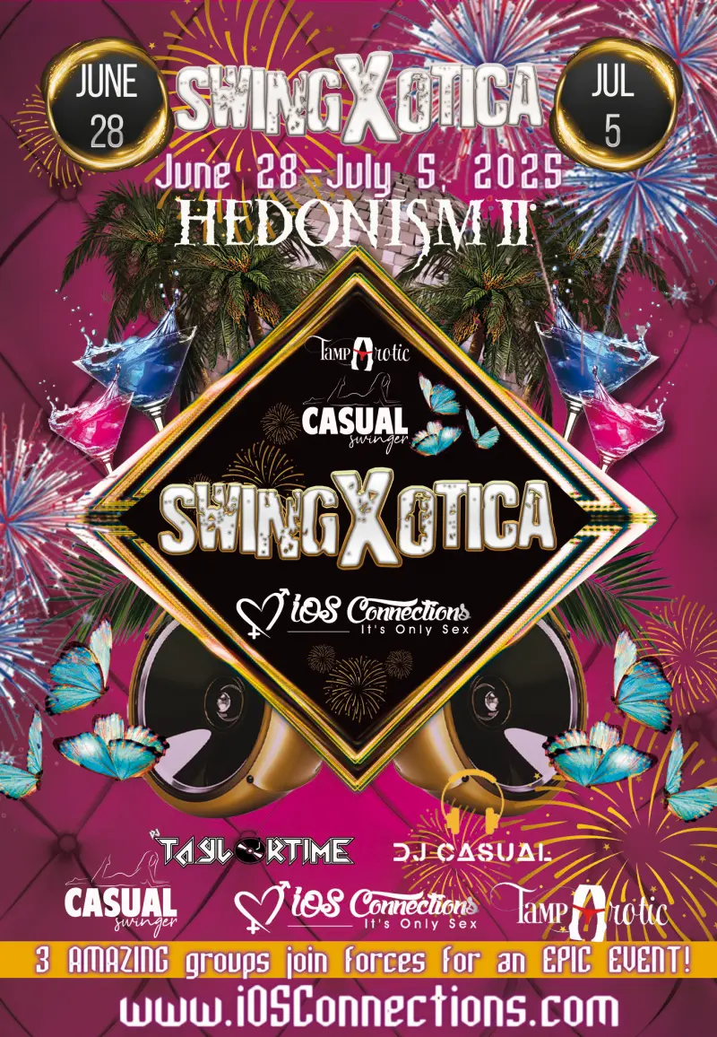 Group Event - swingXotica - June 28 - July 5, 2025 - Hedonism II Resort, Negril Jamaica