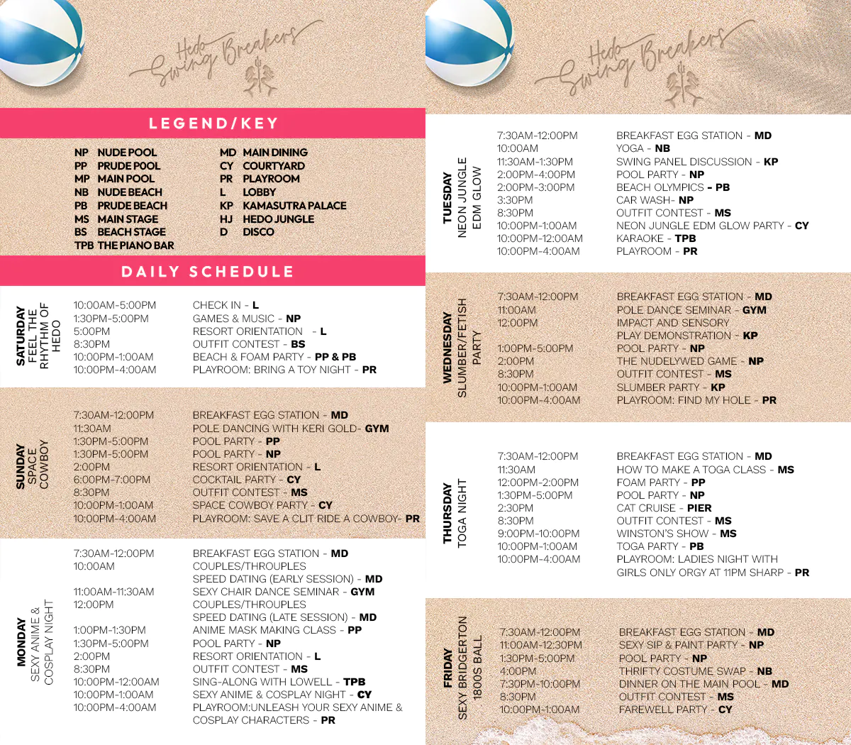 HSB-2026 - Itinerary Card