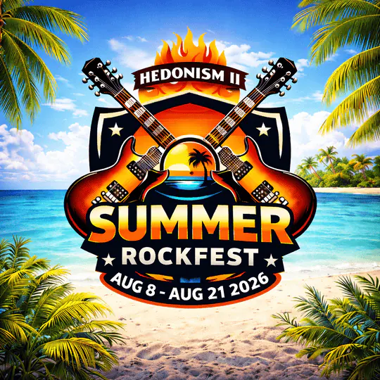 Group Event - Hedo Summer Rockfest 2026 - August 8 - 21, 2026 - Hedonism II Resort, Negril Jamaica