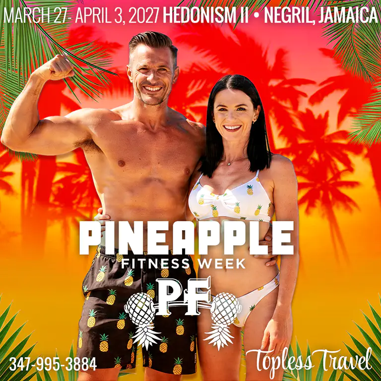 Group Event - Pineapple Fitness Week - March 27 - April 3, 2027 - Hedonism II Resort, Negril Jamaica