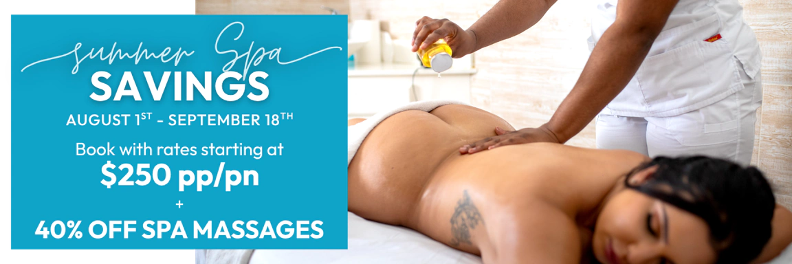 Summer Spa Savings