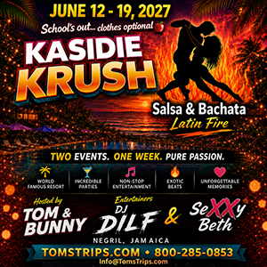 Group Event - Kasidie Krush + Salsa & Bachata – Latin Fire - June 12 - 19, 2027 - Hedonism II Resort, Negril Jamaica